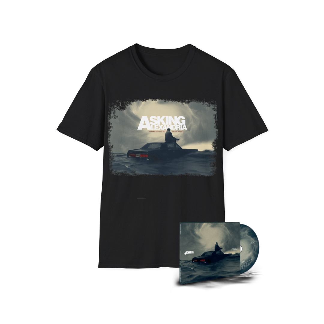 Asking Alexandria - Where Do We Go From Here? - CD + Shirt Bundle