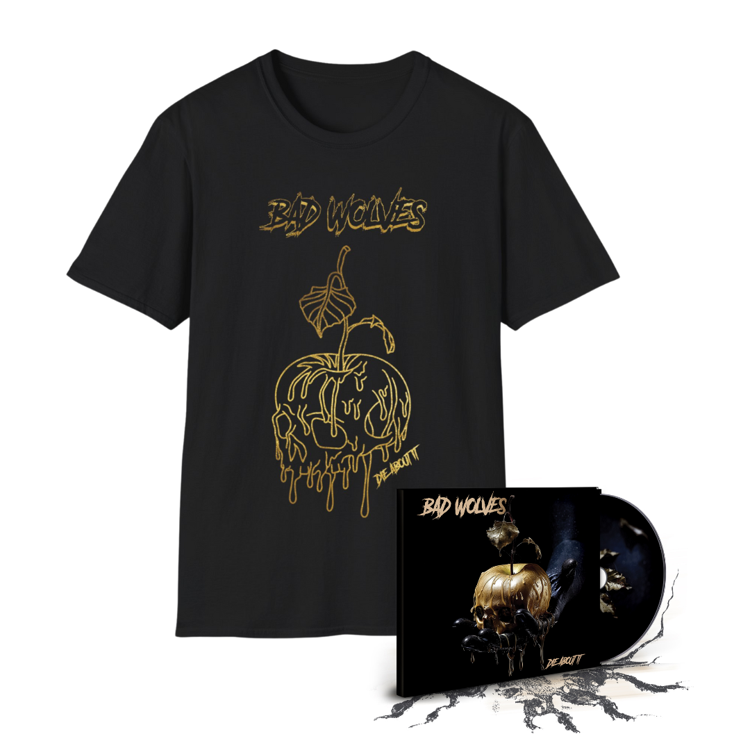 Bad Wolves - Die About It - CD + Shirt Bundle