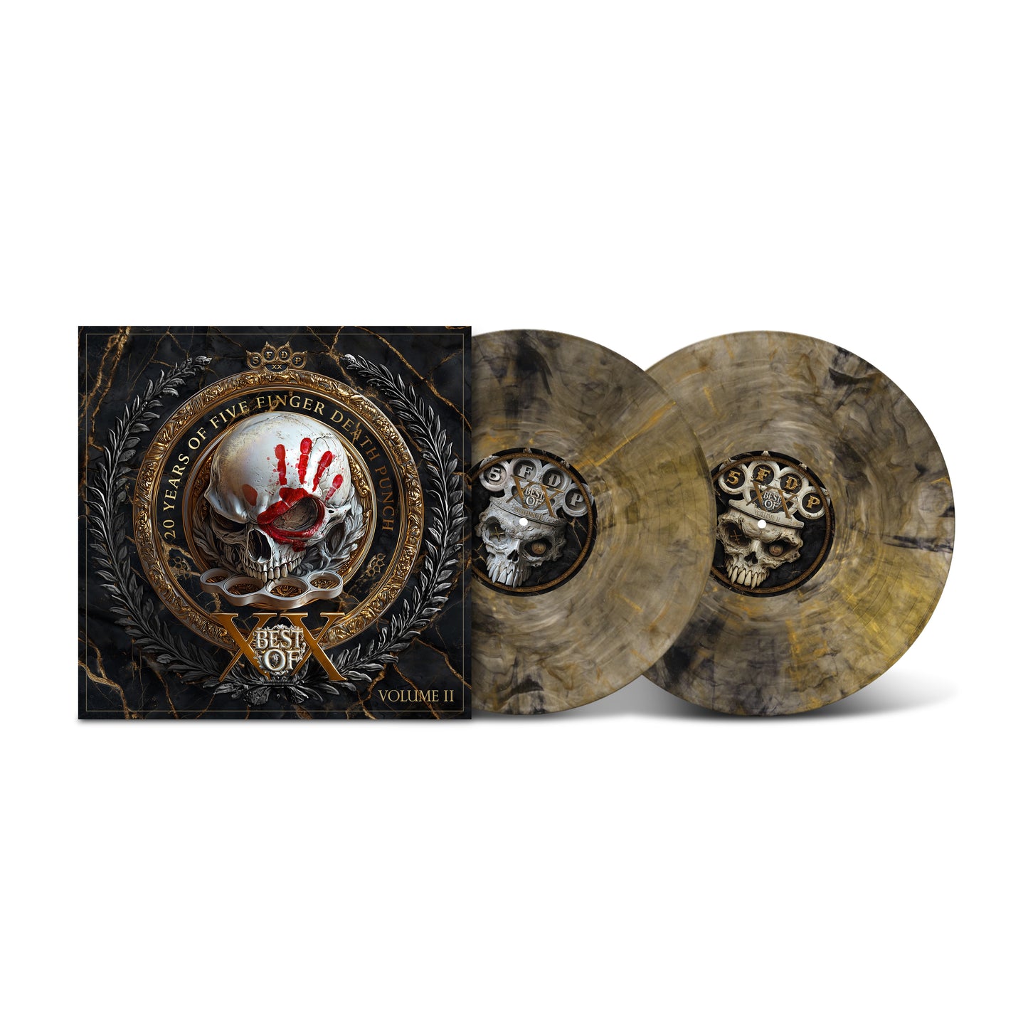 Five Finger Death Punch - BEST OF - Volume 2 - Golden Smoke Vinyl