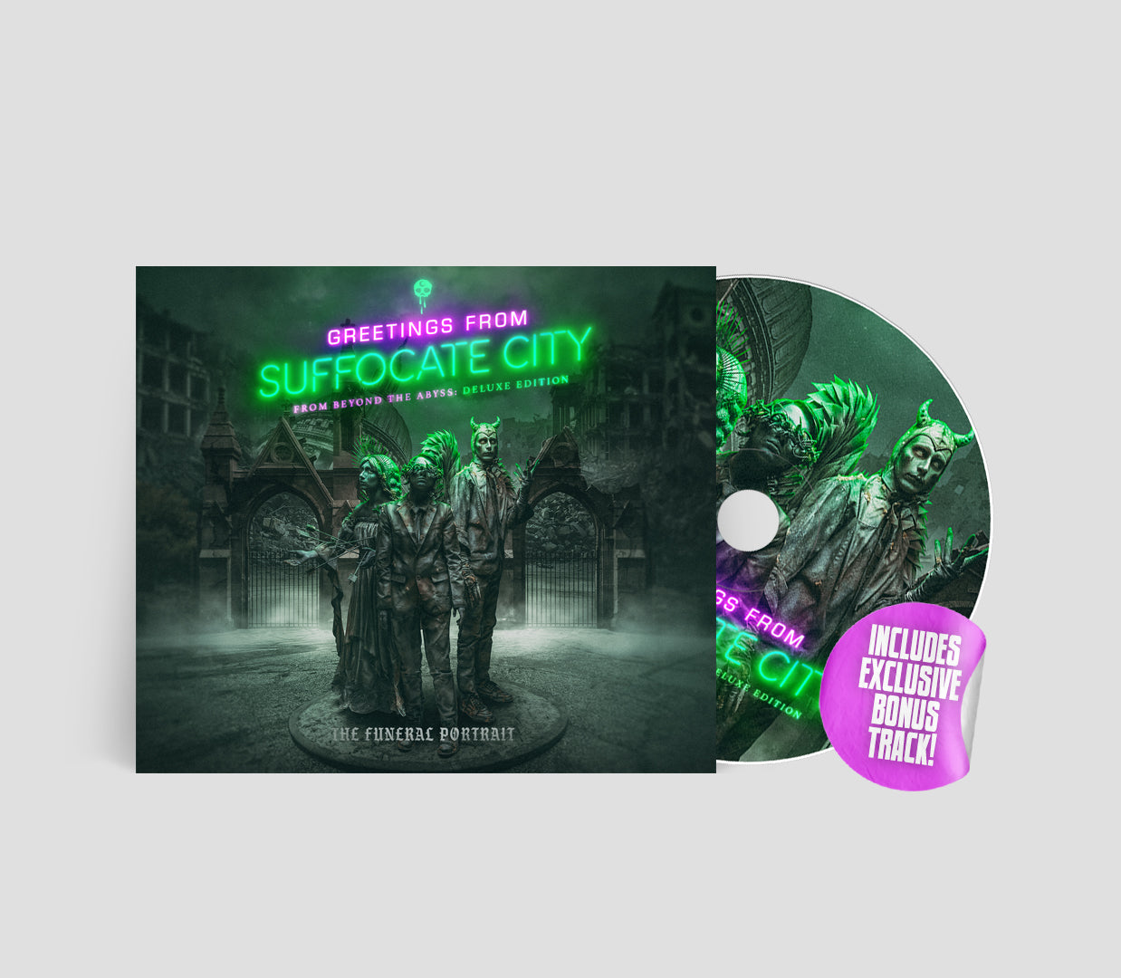 The Funeral Portrait - Greetings From Suffocate City - From Beyond The Abyss (Deluxe Edition) - CD Digipack
