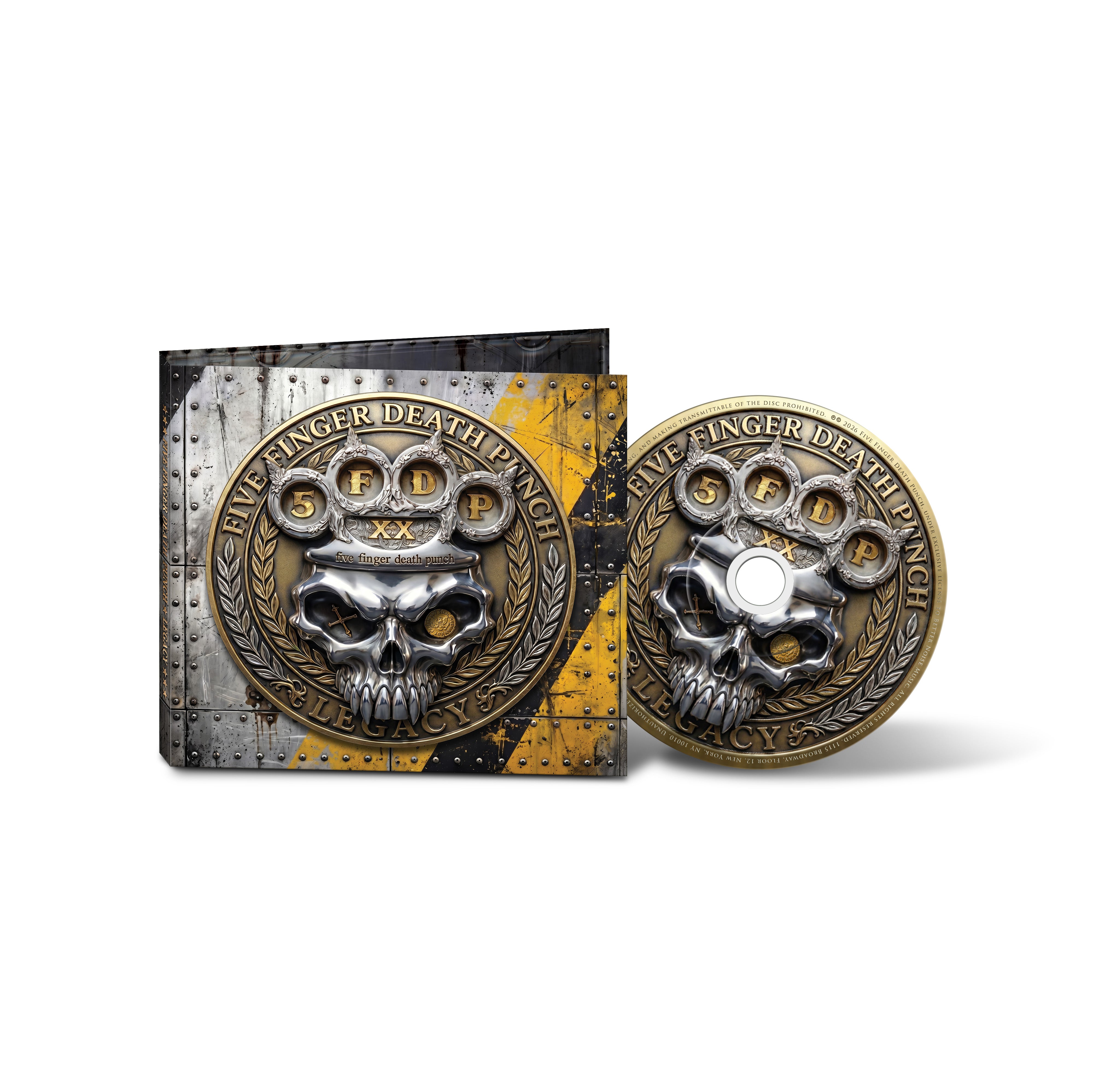 Five Finger Death Punch - Legacy - CD Digipak – betternoisemusic