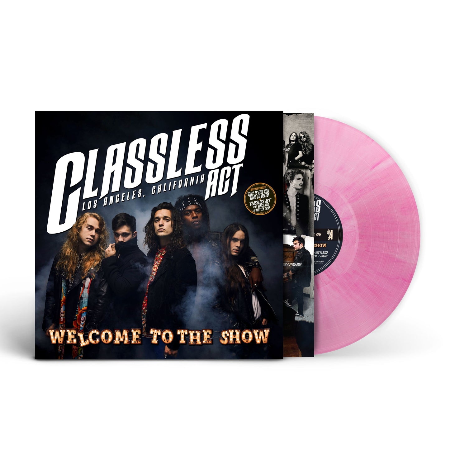 Classless Act - Welcome To The Show - LP - Pink Blend Vinyl