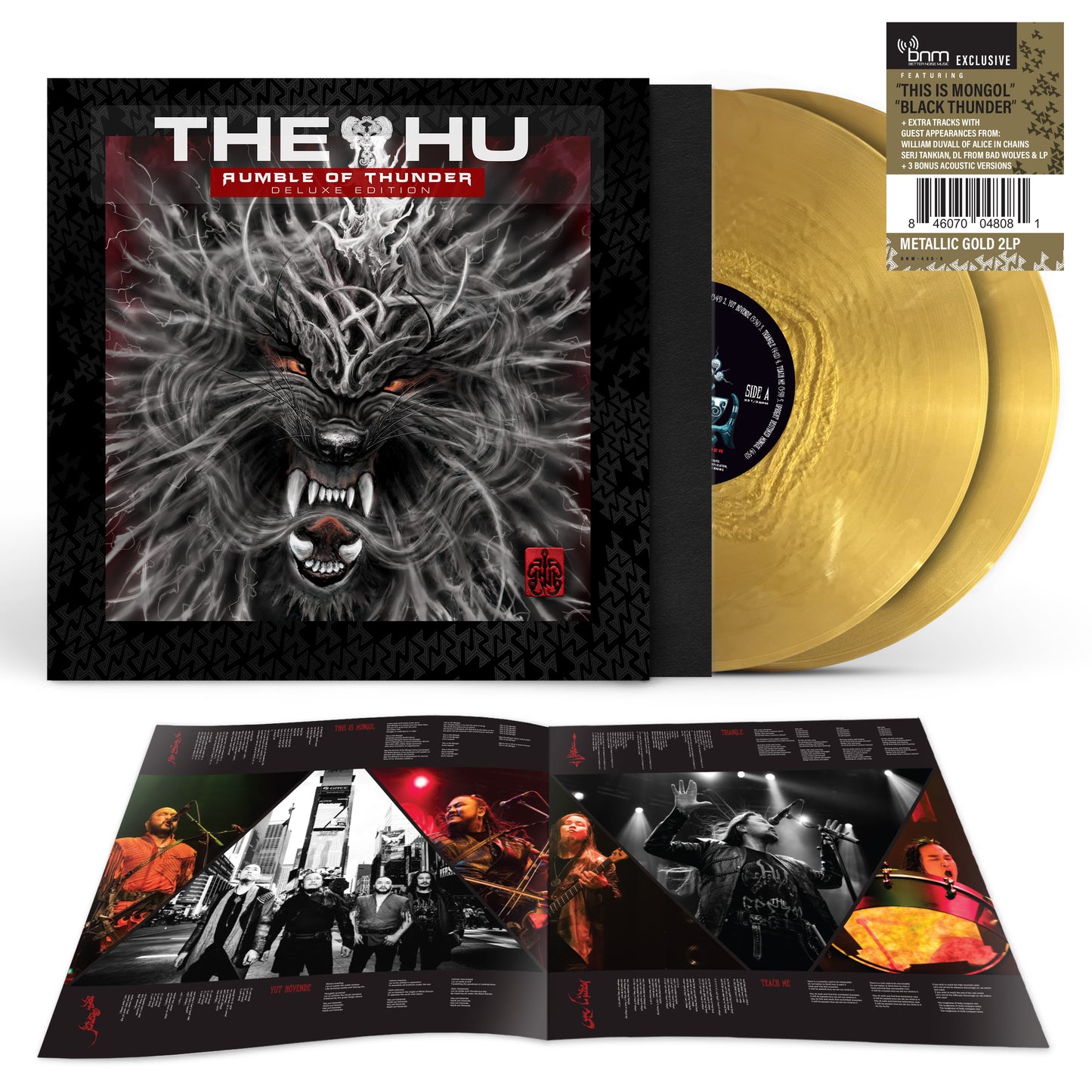 The HU - Rumble of Thunder (Deluxe Edition) - 2x Metallic Gold Vinyl