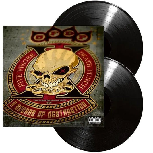 Five Finger Death Punch - A Decade of Destruction - LP - Black Vinyl