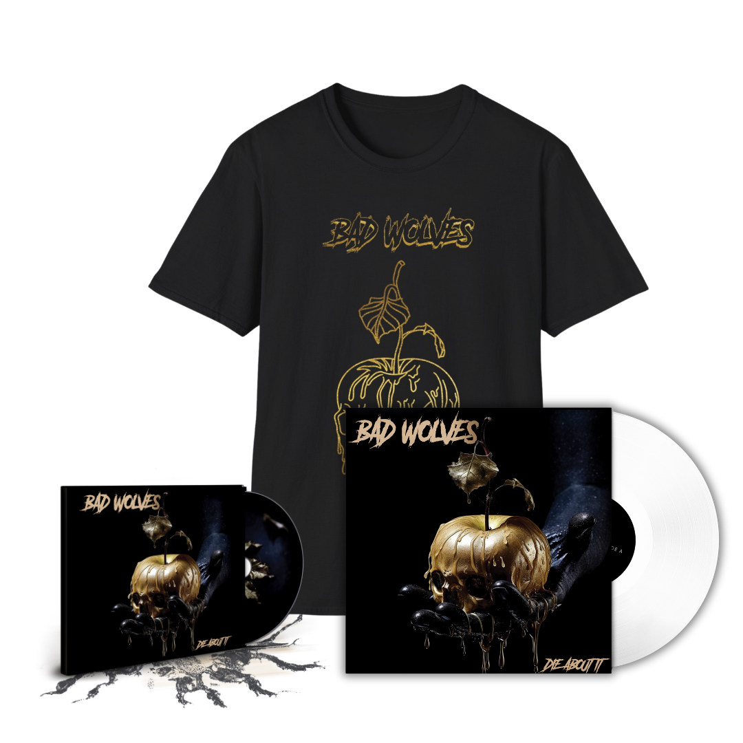 Bad Wolves - Die About It - LP + CD + Shirt Bundle