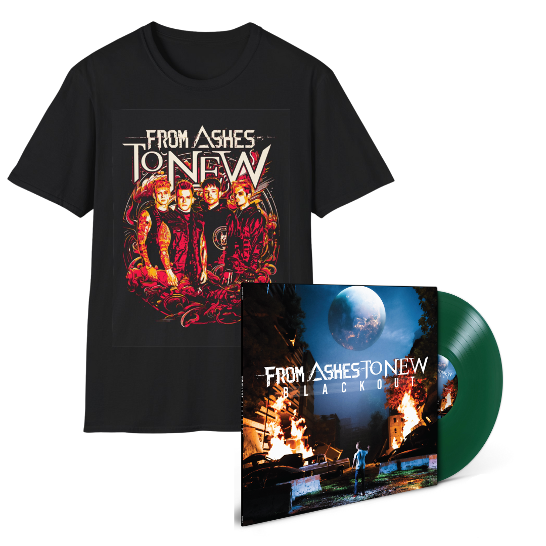 From Ashes To New - Blackout - LP + Shirt Bundle