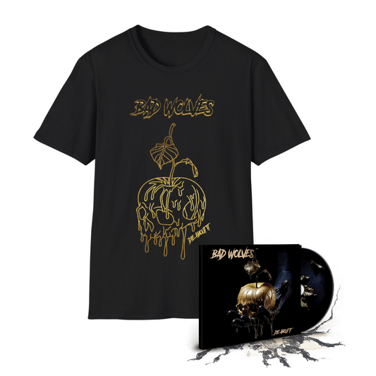 Bad Wolves - Die About It - CD + Shirt Bundle