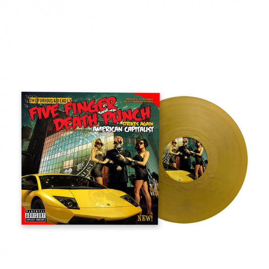 Five Finger Death Punch - American Capitalist  - LP - Gold Vinyl