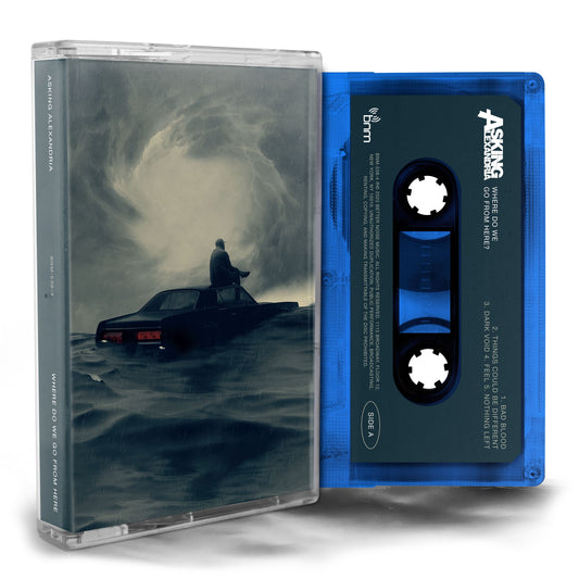 Asking Alexandria - Where Do We Go From Here? - Translucent blue Cassette