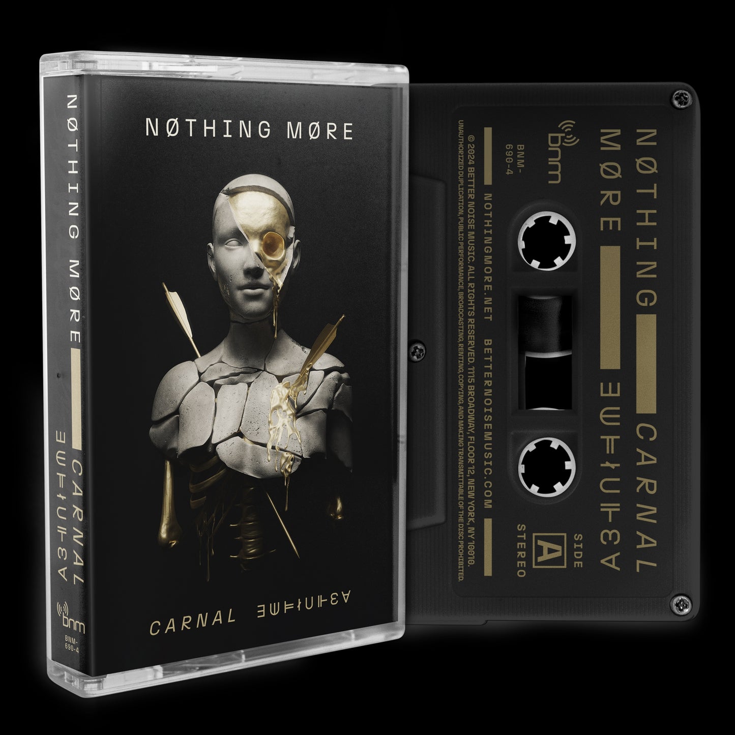 NOTHING MORE - CARNAL - Black Cassette