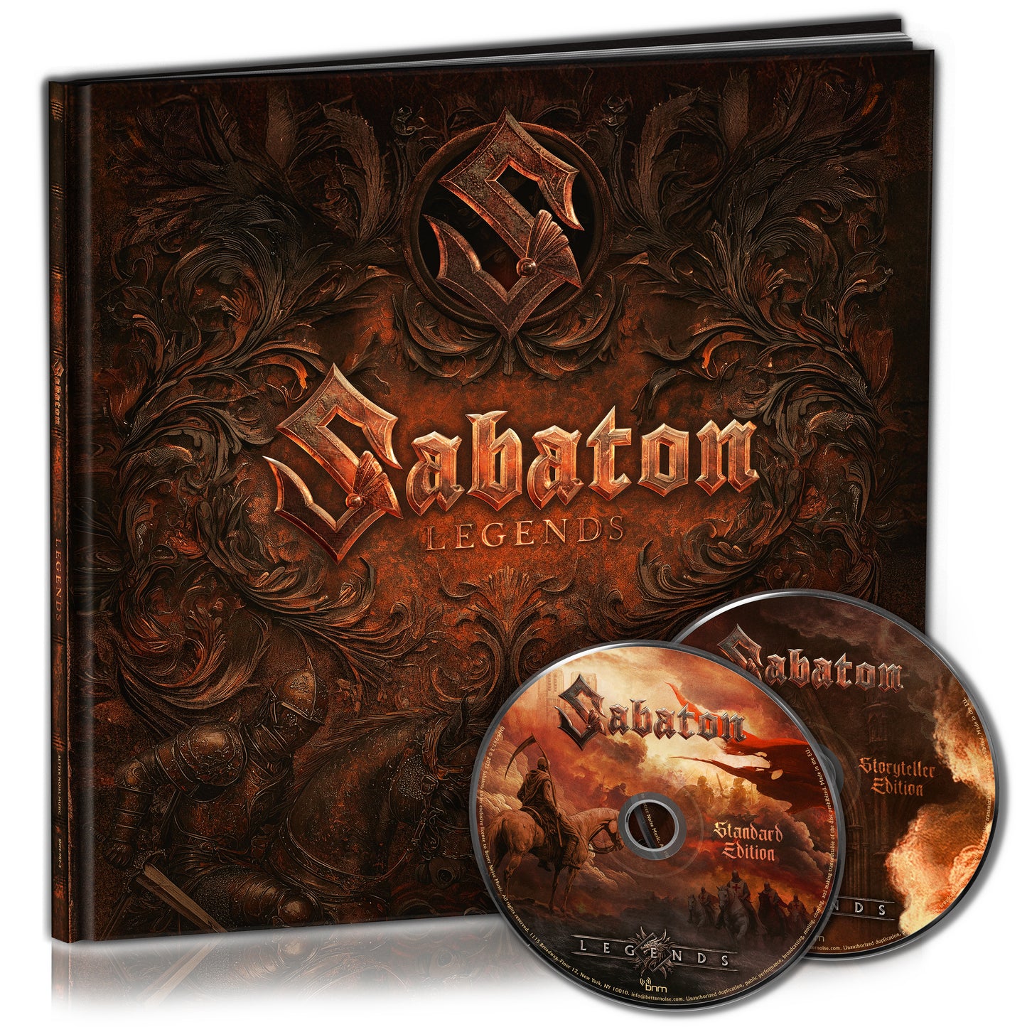 Sabaton - Legends - Earbook Standard + Storyteller Edition