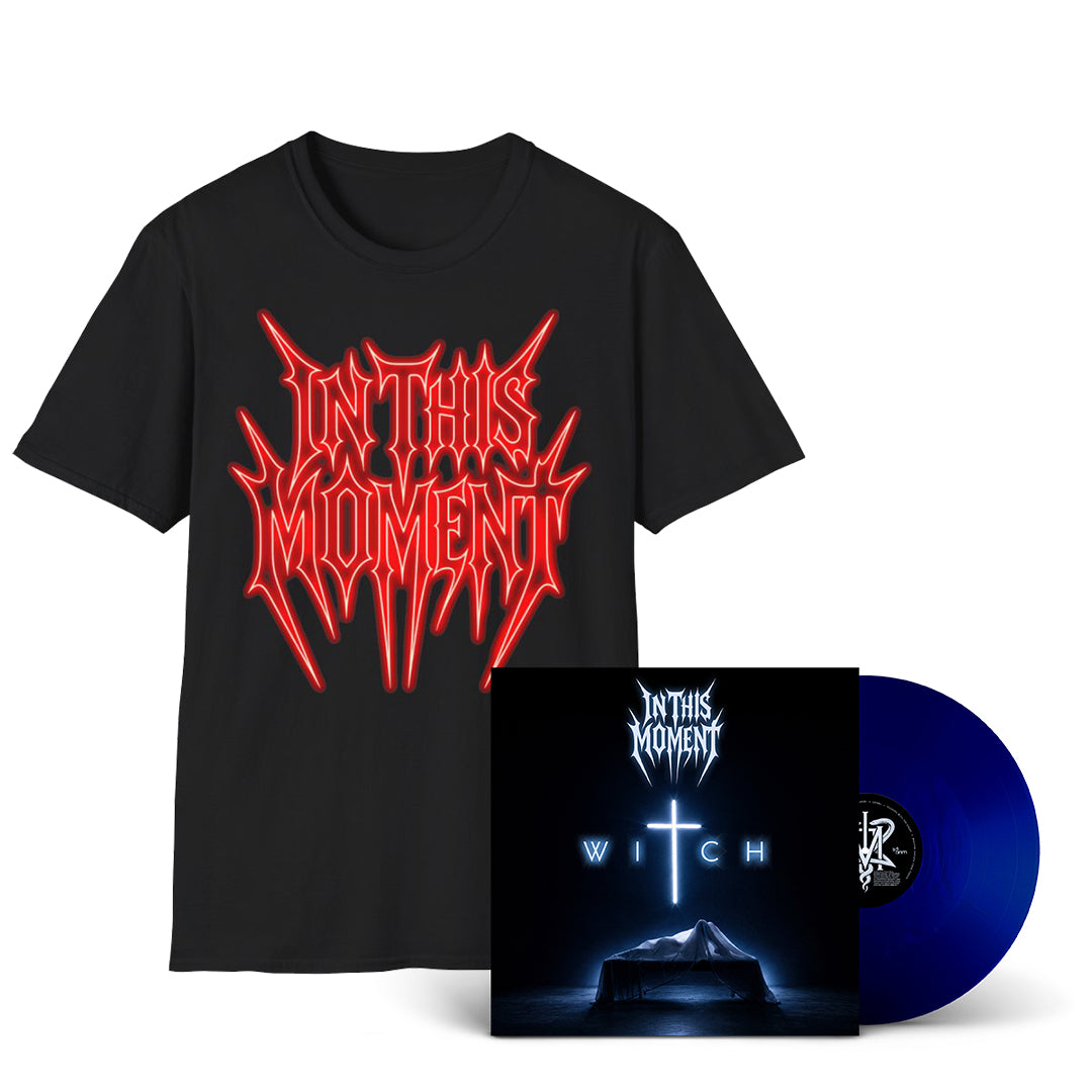 In This Moment - Witch - Metallic Blue Vinyl + Shirt Bundle