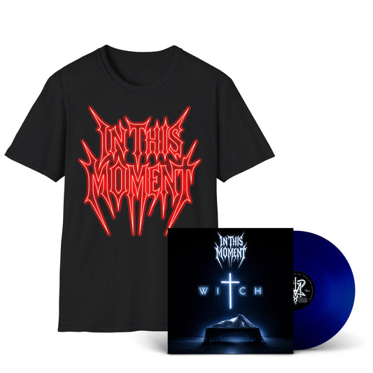 In This Moment - Witch - Metallic Blue Vinyl + Shirt Bundle