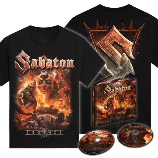 Sabaton - Legends - Digibook + Shirt "Legends" Bundle