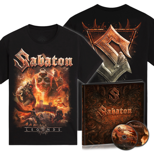 Sabaton - Legends - Earbook + Shirt "Legends" Bundle