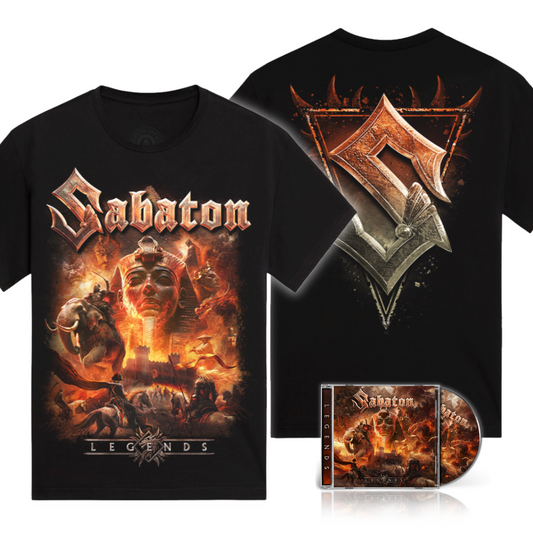 Sabaton - Legends - CD + Shirt "Legends" Bundle