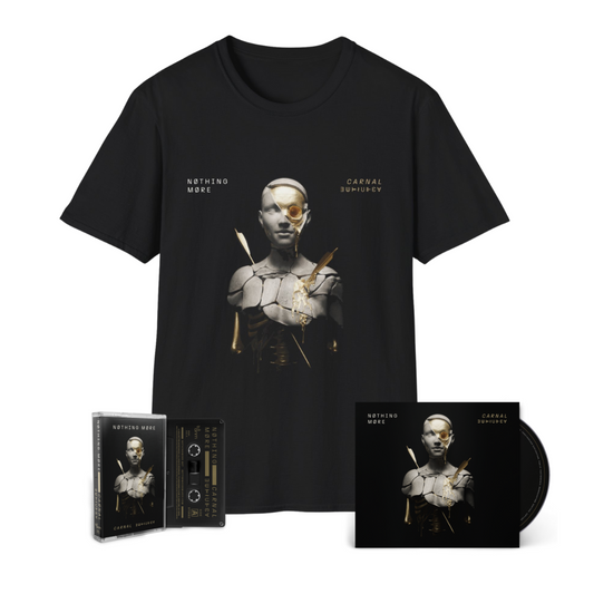 NOTHING MORE - CARNAL - CD + Cassette + Shirt Bundle