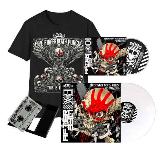 Five Finger Death Punch „This Is The Way“ T-Shirt + Vinyl + CD + Cassette
