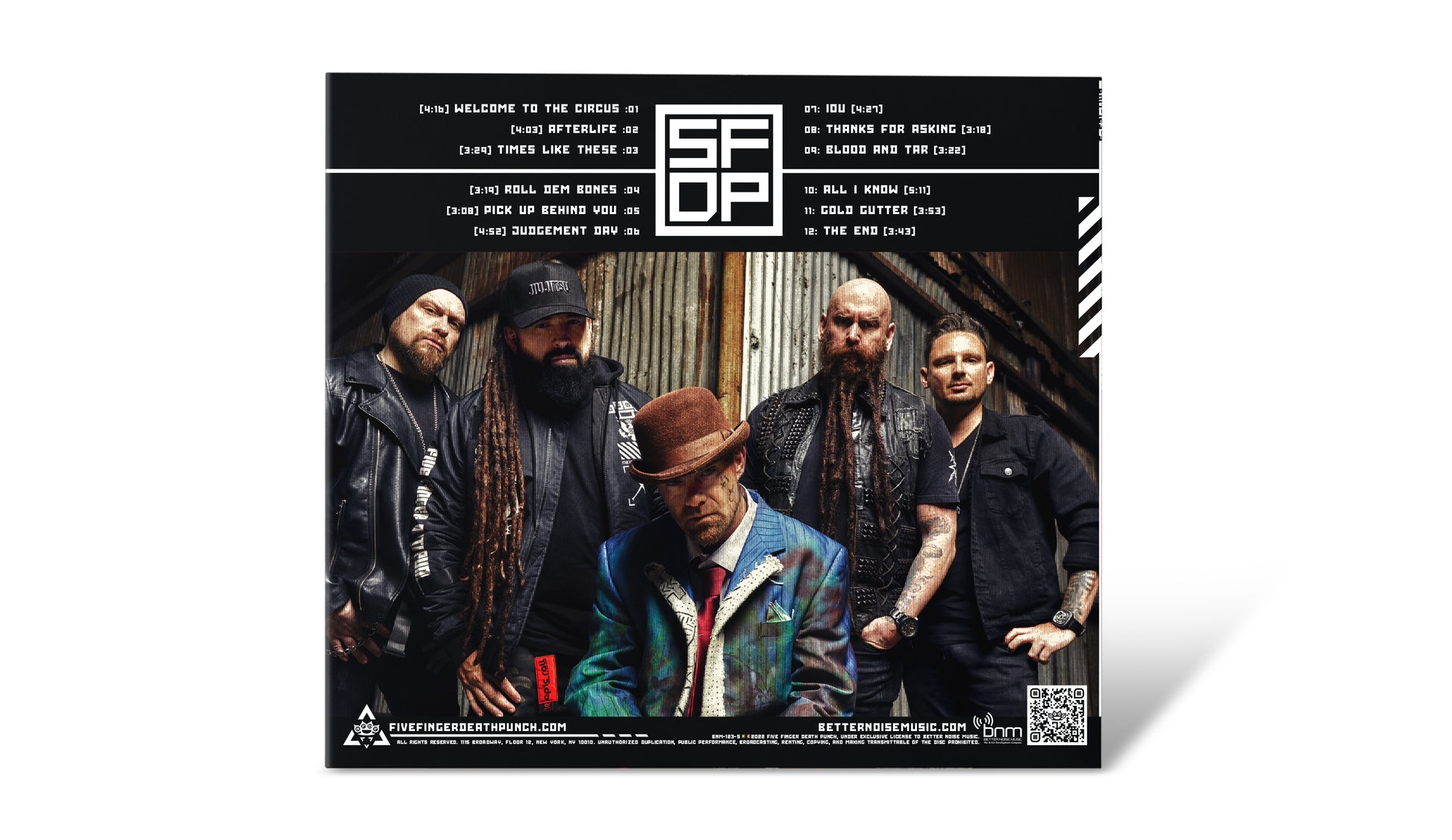 Five Finger Death Punch AfterLife CD Digipak – betternoisemusic