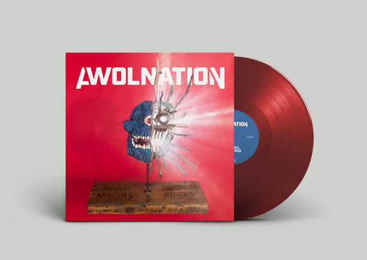 AWOLNATION - Angel Miners & The Lightning Riders - LP - Translucent Red, Matte Finish