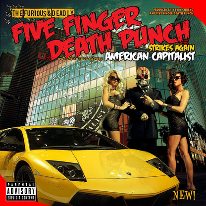 Five Finger Death Punch - American Capitalist  - LP - Gold Vinyl