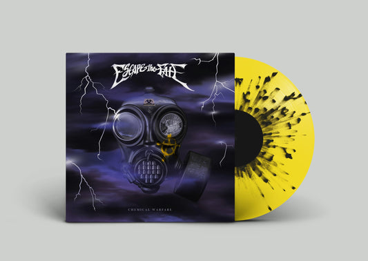 Escape The Fate - Chemical Warfare - LP - Translucent yellow with black splatter