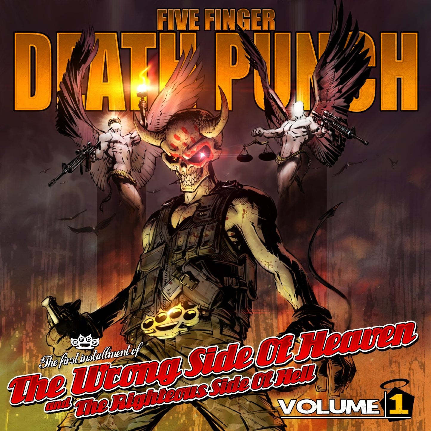 Five Finger Death Punch - The Wrong Side Of Heaven And The Righteous Side Of Hell, Vol. 1 - CD