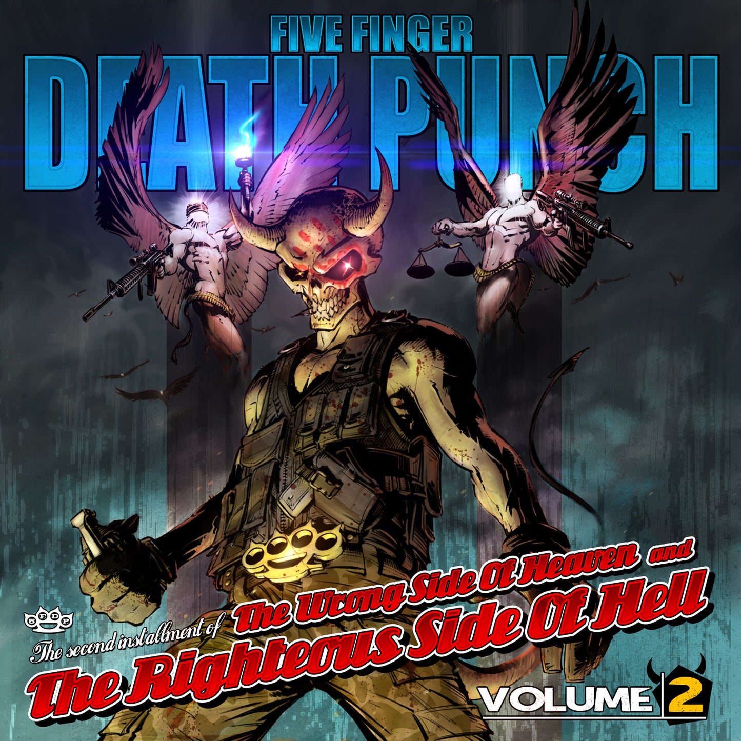 Five Finger Death Punch - The Wrong Side Of Heaven And The Righteous Side Of Hell, Vol. 2 - CD